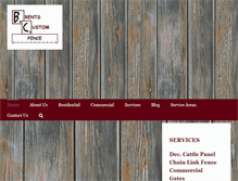Tablet Screenshot of bcfenceaustin.com